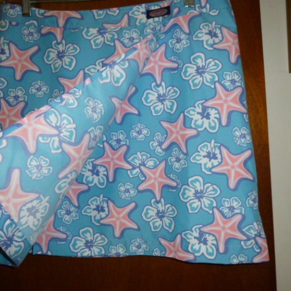 Vinyard Vines Short Wrap Style Beach Skirt Medium - Picture 2 of 8